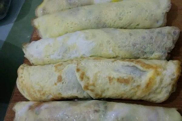 鸡蛋肉卷的做法图解10
