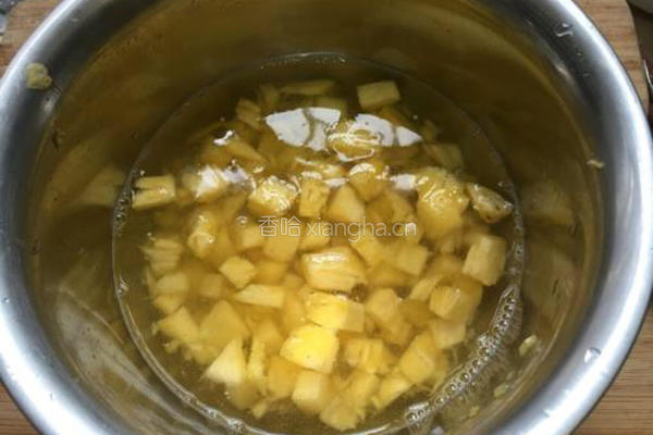 泰式菠萝鸡饭的做法图解3