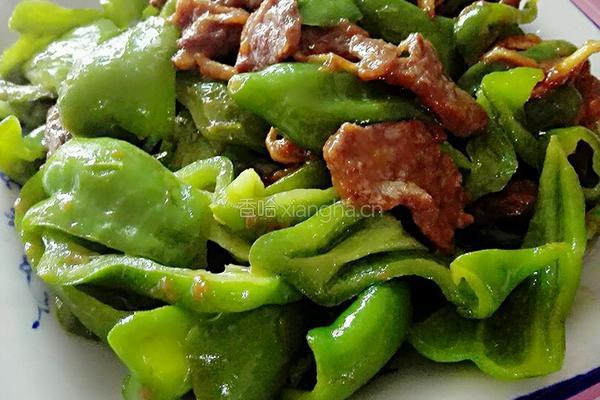 青椒牛肉小炒的做法图解9