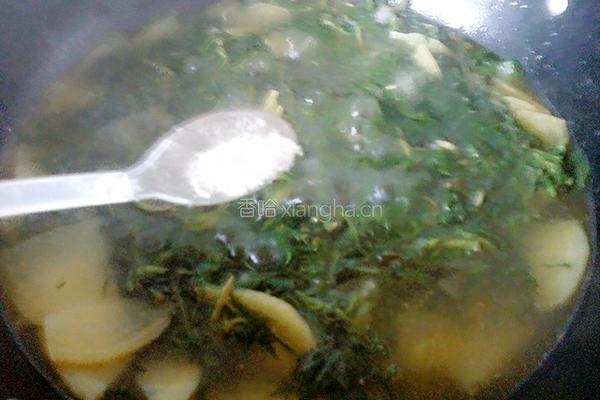 柳蒿芽土豆汤的做法图解10