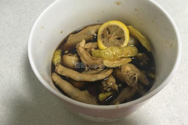 陈醋泡椒鸡脚鸭掌的做法图解6