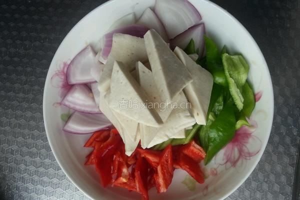 香辣干锅菜花的做法图解2