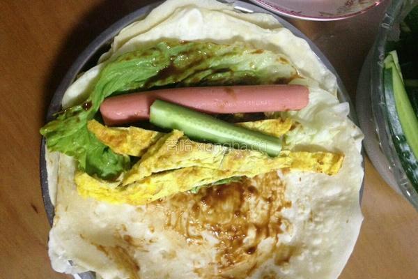 卷饼的做法图解9