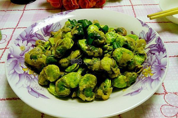 油炸蚕豆的做法图解12