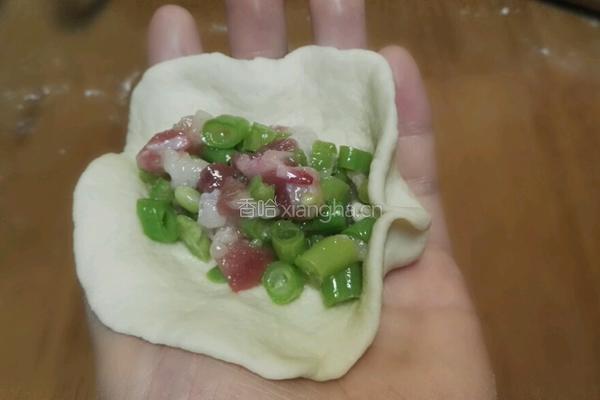 麦穗花豆角包的做法图解16