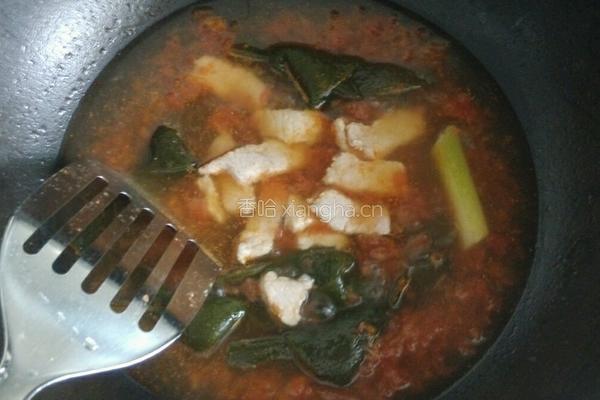 番茄肉片汤的做法图解5