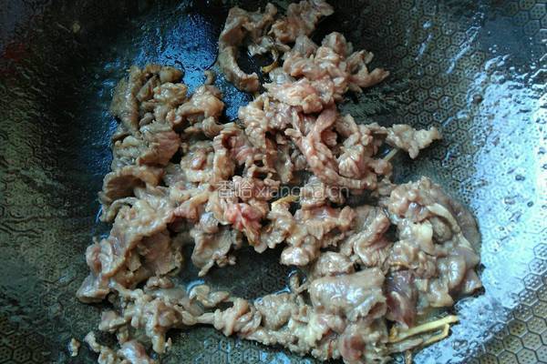 腰果炒牛肉的做法图解6