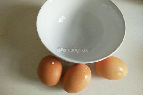 水蒸鸡蛋羹的做法图解1