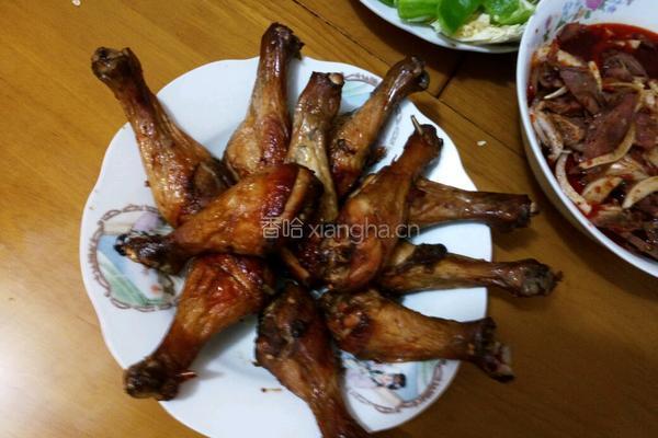 光波炉烤鸡小腿的做法图解5