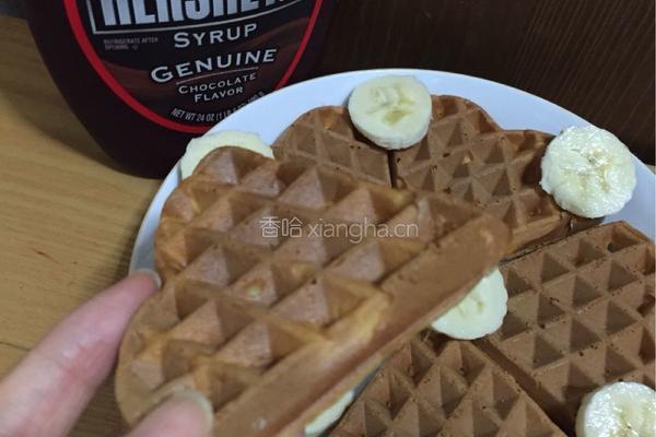 爱心520华夫松饼 的做法图解6