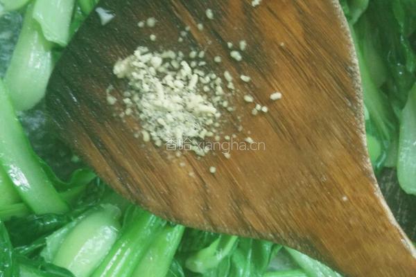 蒜蓉小油菜的做法图解7