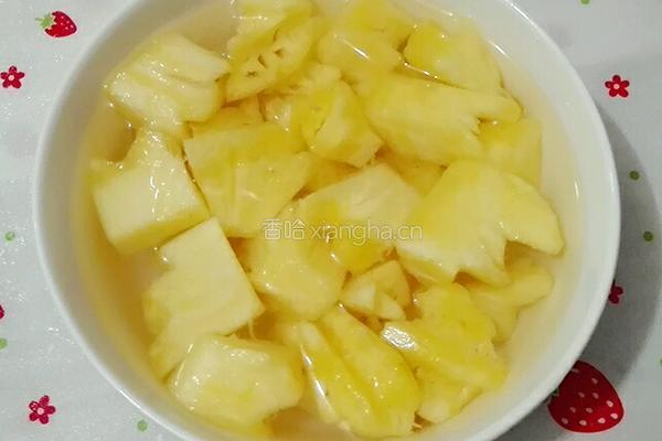 菠萝鸭的做法图解7