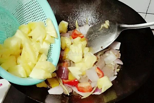 菠萝鸭的做法图解11