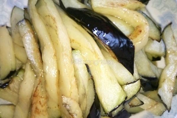 酱茄条的做法图解4