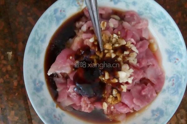 瘦肉炒香菇的做法图解4