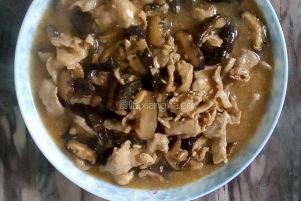 瘦肉炒香菇的做法图解8