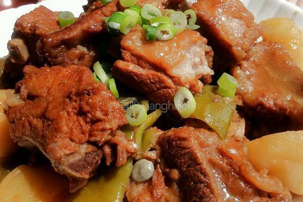 排骨土豆炖豆角的做法图解10