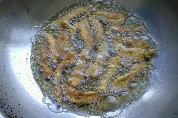 五香炸酥肉的做法图解4