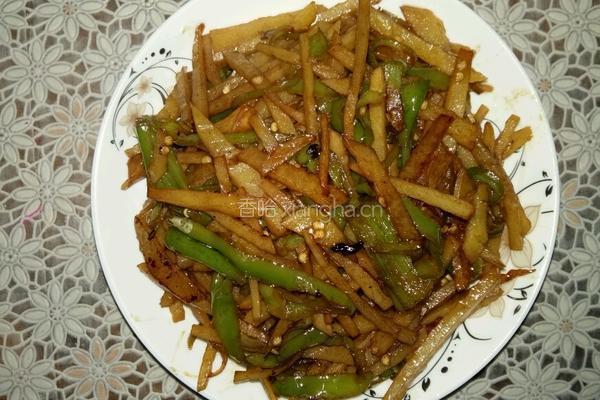 青椒土豆的做法图解6