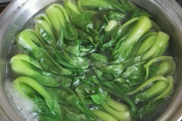 油菜蘑菇的做法图解17
