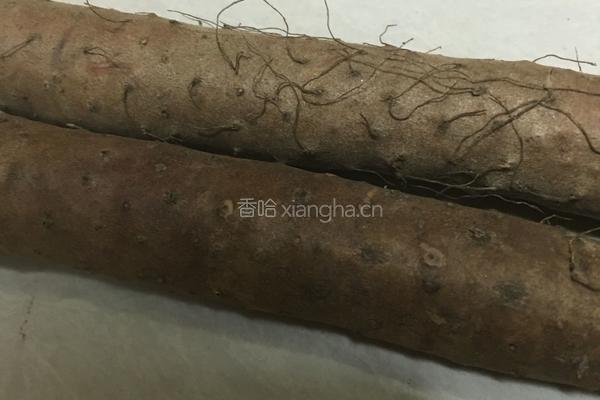 黑木耳炒山药的做法图解1