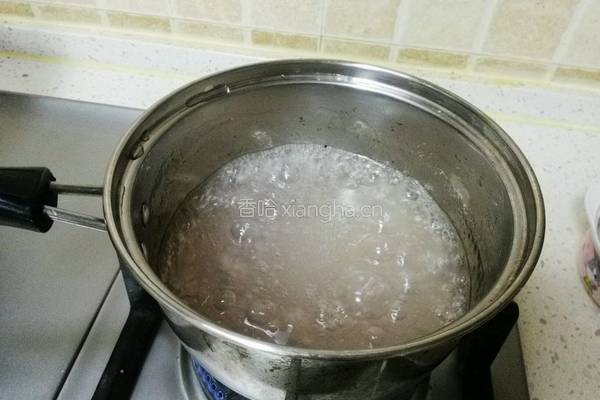 蜜豆西米露的做法图解4