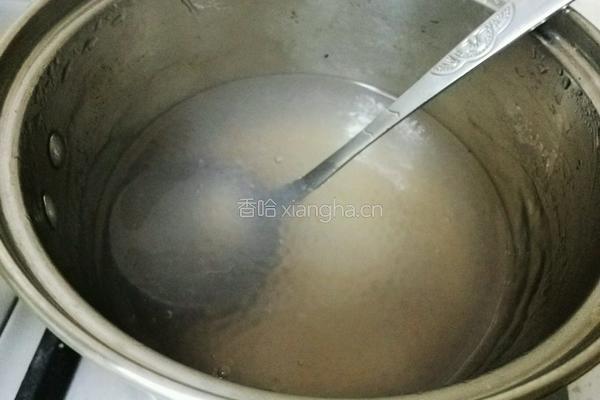 蜜豆西米露的做法图解5