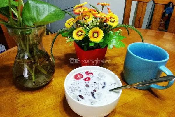 蜜豆西米露的做法图解9
