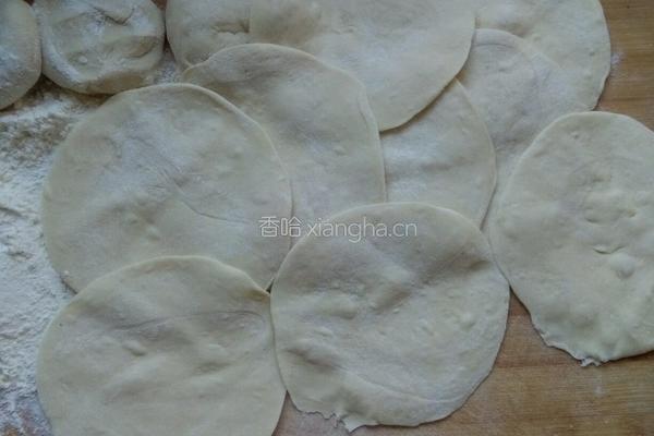 苔菜包子的做法图解6