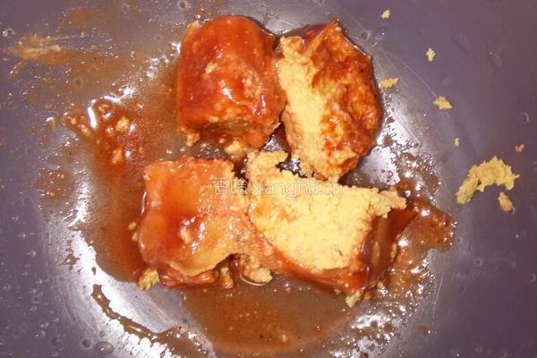 蒜香腐汁豆角的做法图解5
