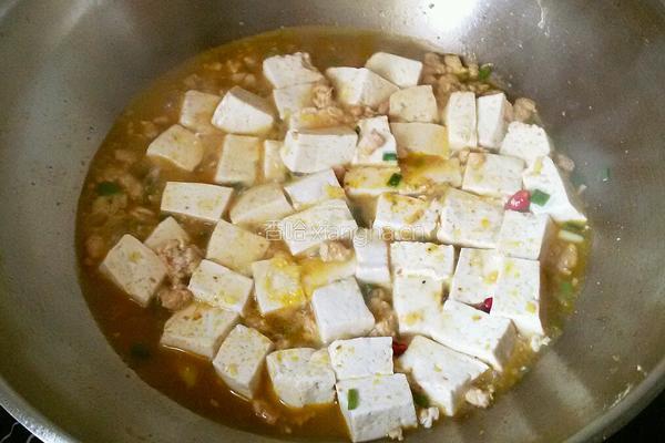 牛肉末烧豆腐的做法图解9
