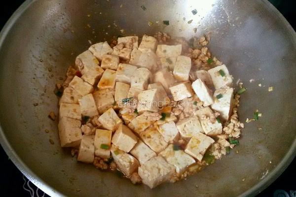牛肉末烧豆腐的做法图解10