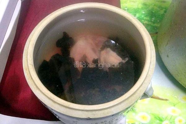 木耳鸽子汤的做法图解5