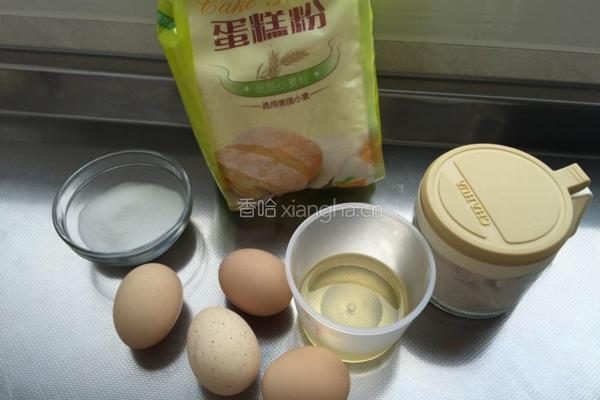 清水纸杯蛋糕的做法图解1