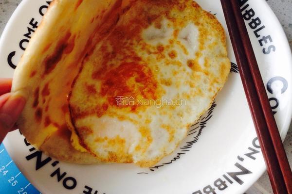 煎蛋葱油饼的做法图解12