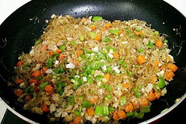 肉末炒粉丝的做法图解8