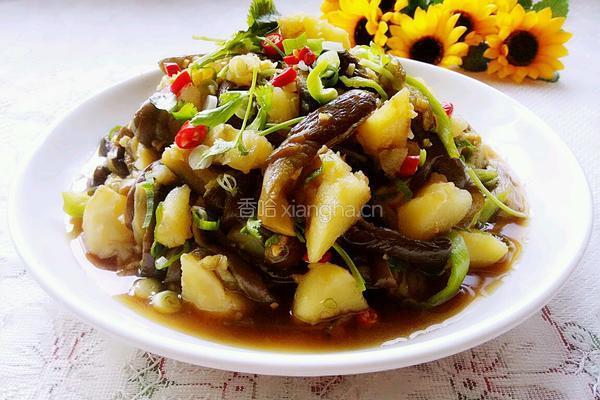东北乱拌茄子土豆的做法图解10