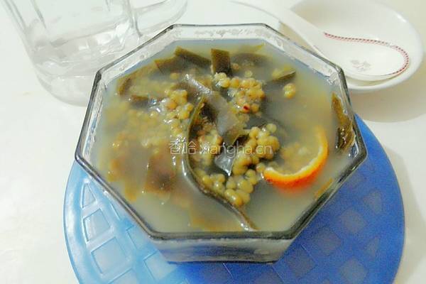 绿豆海带糖水
