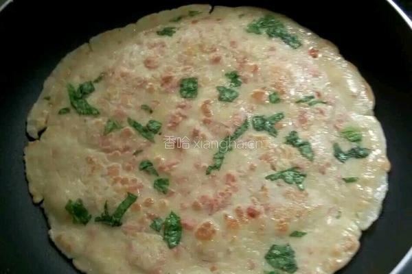 煎薄饼的做法图解5