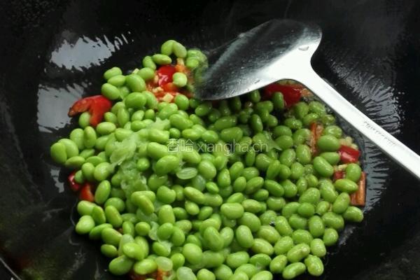 丝瓜炒毛豆的做法图解8