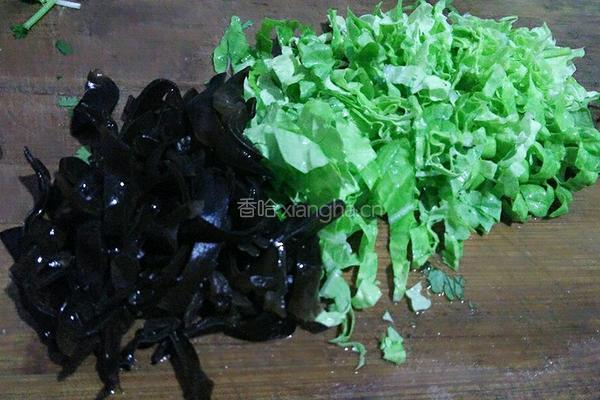 木耳菜煎饼的做法图解3