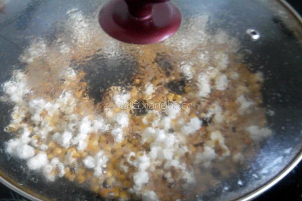 奶香爆米花的做法图解4