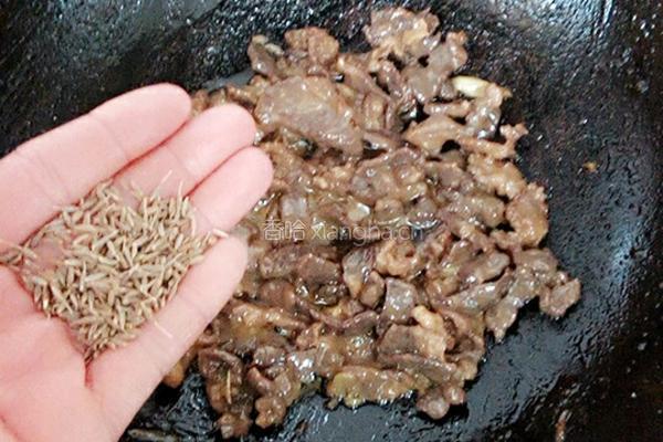 孜然牛肉的做法图解9