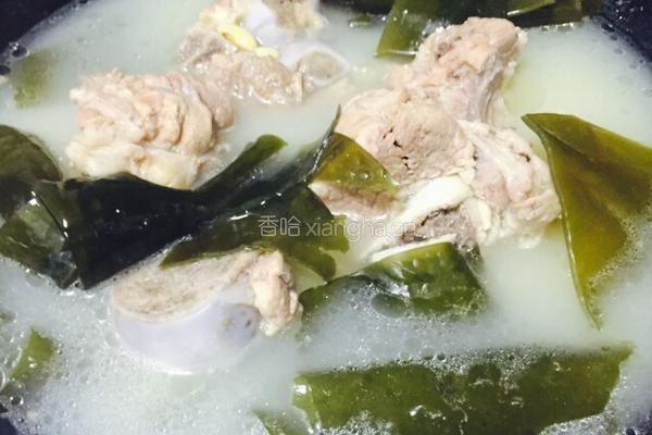 黄豆海带大骨汤的做法图解6