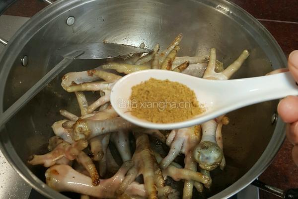 椒麻鸡爪的做法图解4