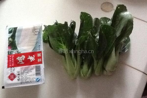 菜豆腐的做法图解1