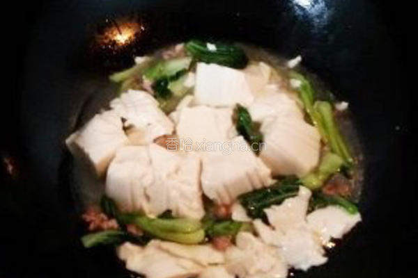 菜豆腐的做法图解4