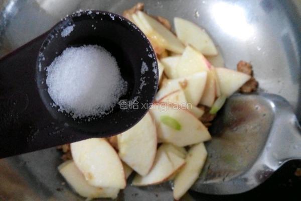 苹果炒肉片的做法图解10