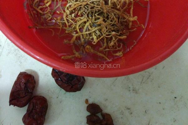 虫草花瘦肉汤的做法图解1