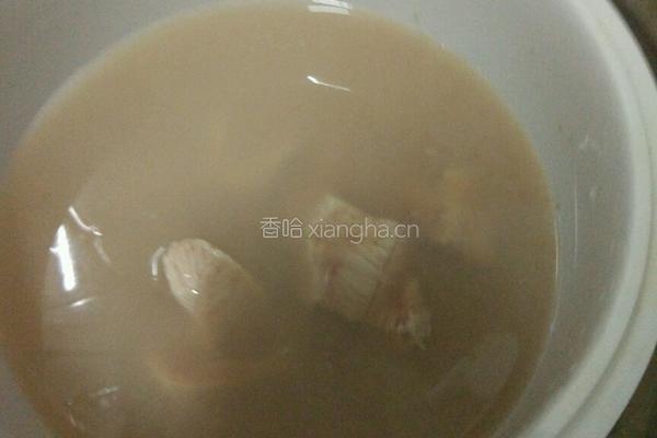 虫草花瘦肉汤的做法图解2